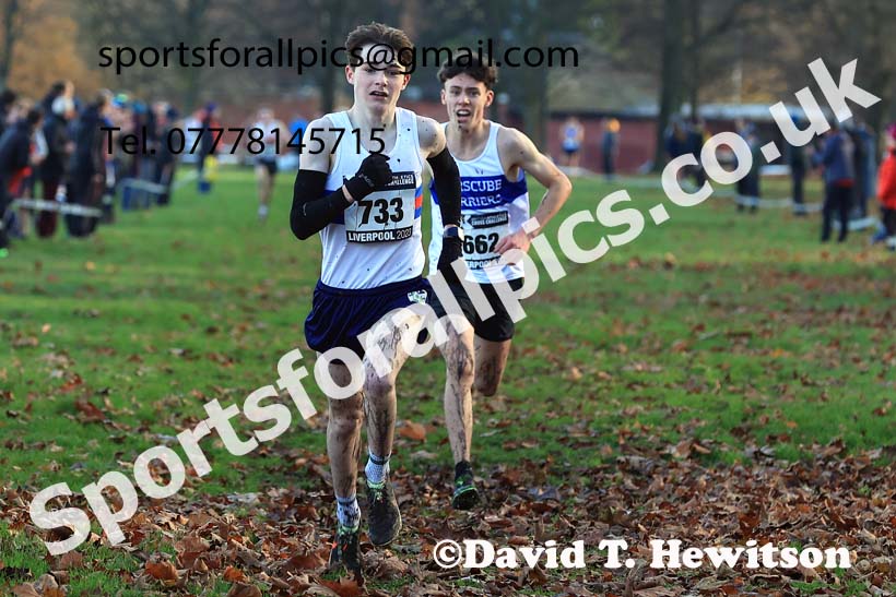 Men's Under-17s, 2023 British Athletics Cross Challenge, Sefton Park, Liverpool. Photo: David T. Hewitson/Sports for All Pics